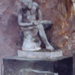 習作-刺抜き少年像